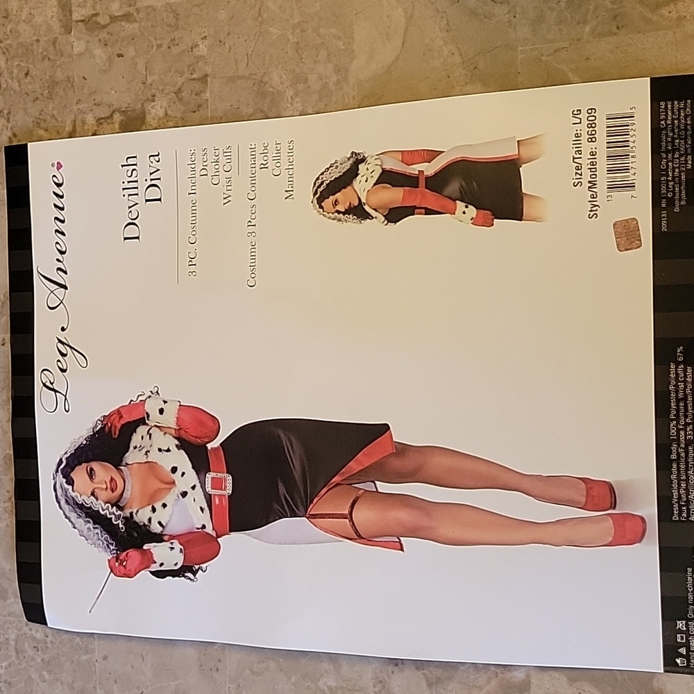 New Cruella Costume